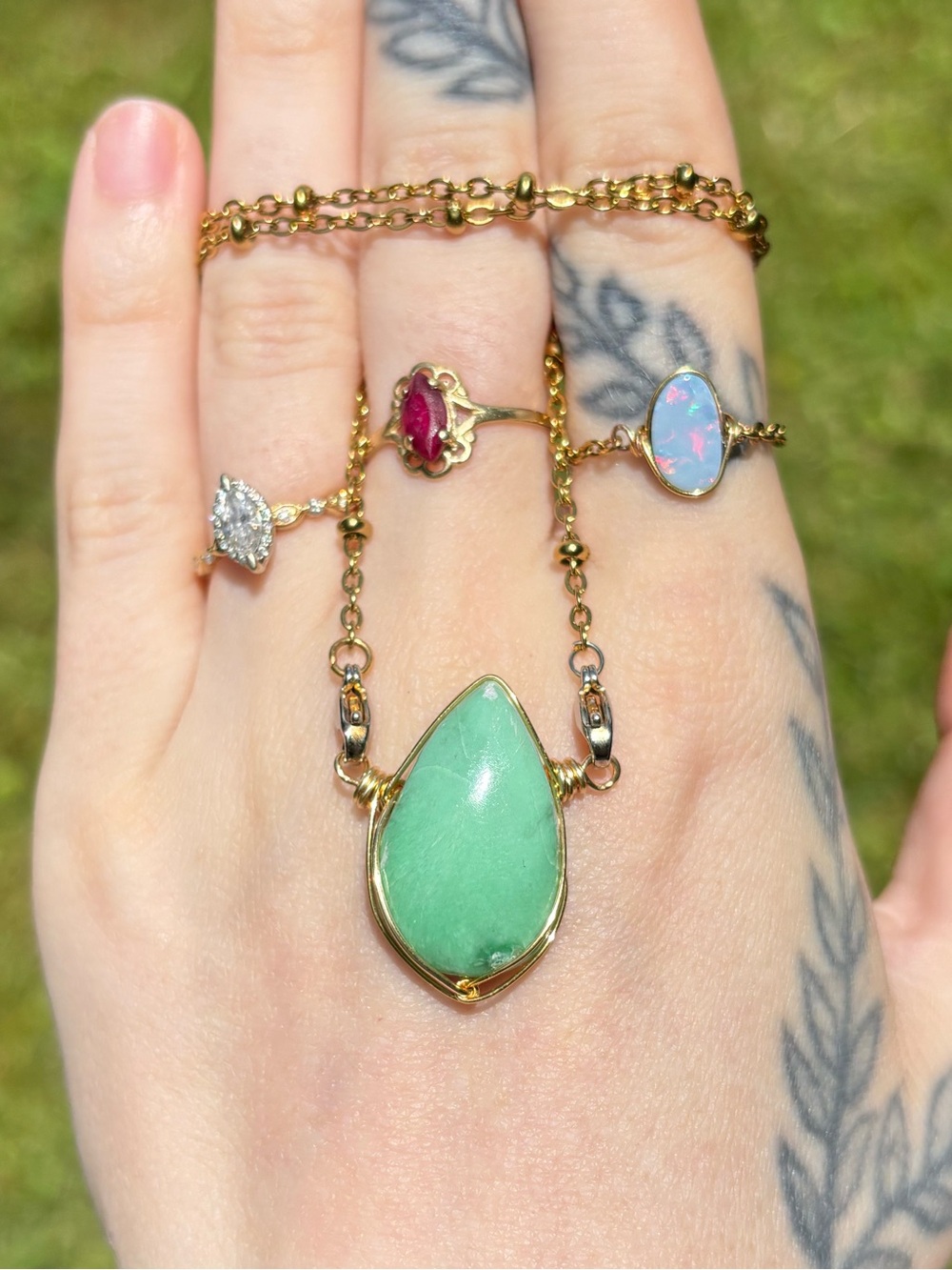 Variscite Interchangeable Necklace